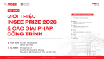 BDU TỔ CHỨC HỘI THẢO “GIỚI THIỆU INSEE PRIZE 2026 & CÁC GIẢI PHÁP CÔNG TRÌNH”